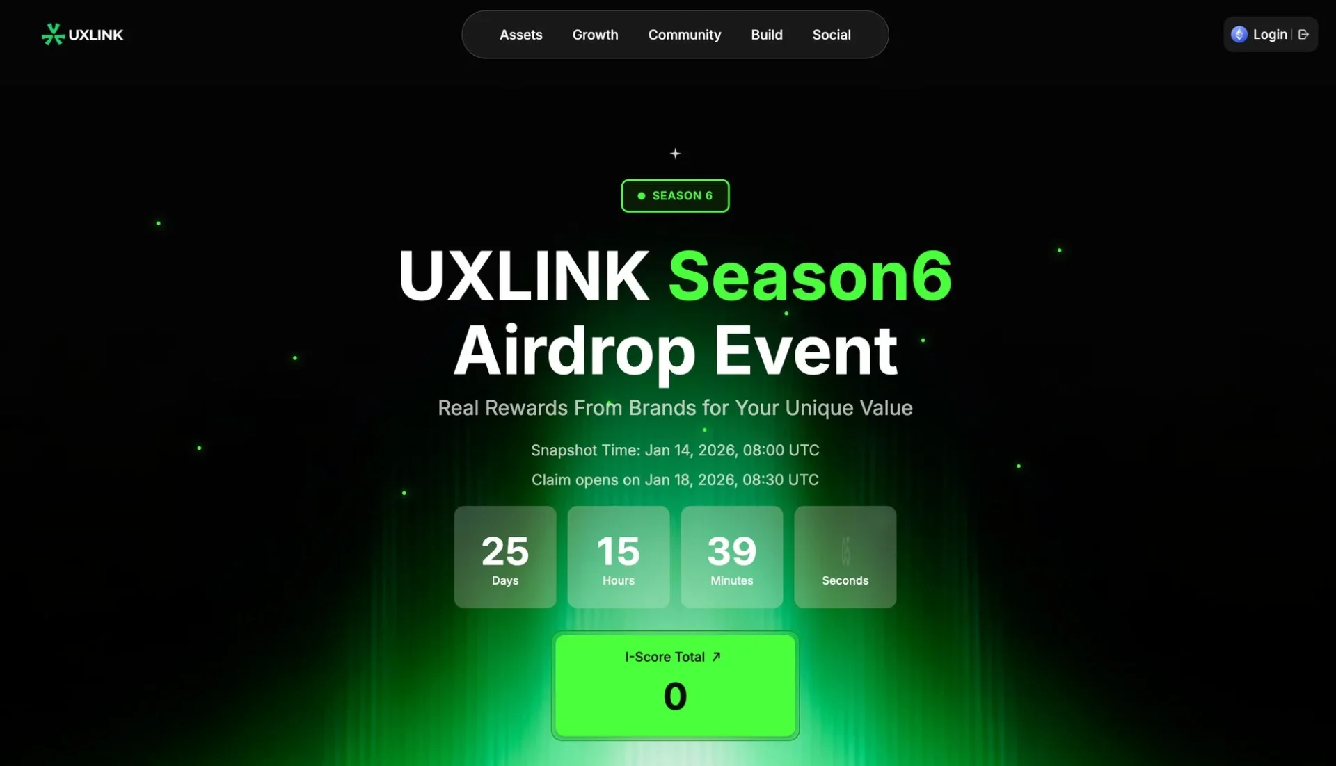 UXLINK Season6 Airdrop Event