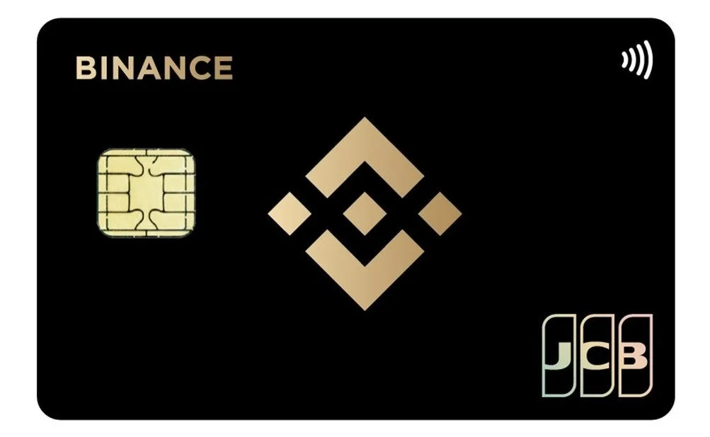 Binance Japan Cardの券面デザイン