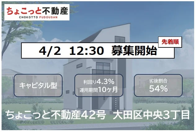 ちょこっと不動産42号 大田区中央3丁目