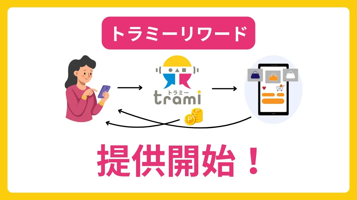 トラミーリワード提供開始