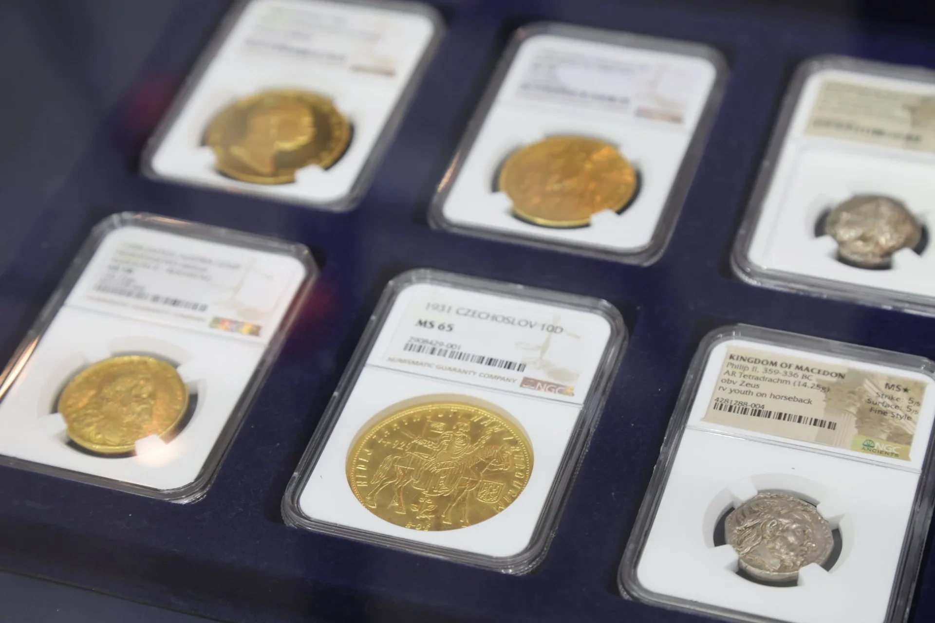 鑑定済み金貨銀貨