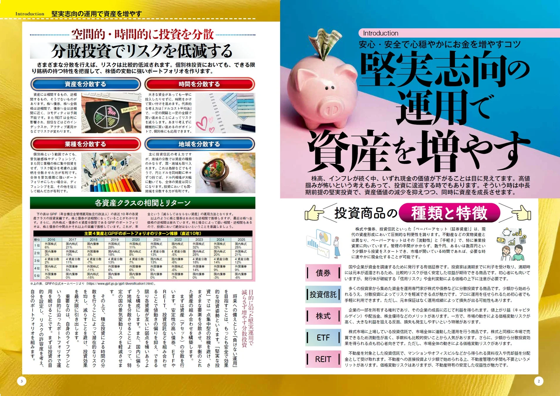 堅実志向の運用で資産を増やす