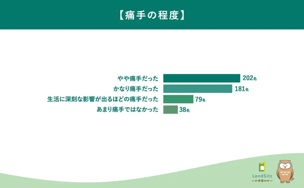 痛手の程度