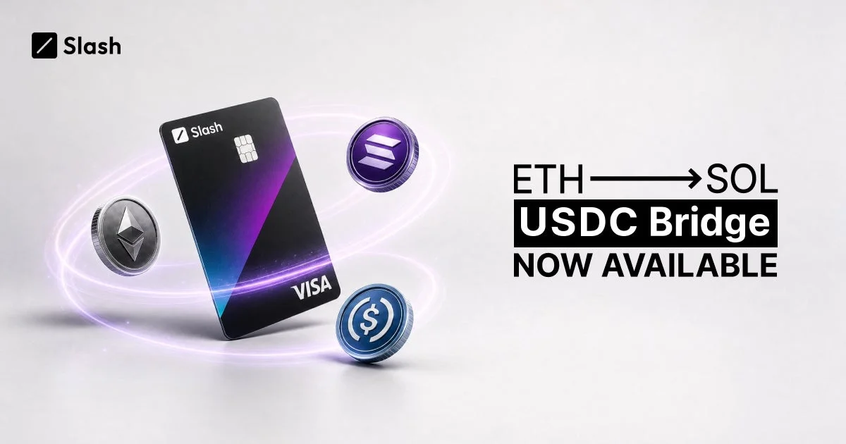 Slash Card イーサリアムUSDC対応