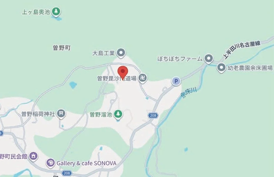愛知県瀬戸市曽野町の地図